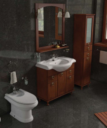 Фото Шкаф-пенал Roca America (ZRU9302795) Орех