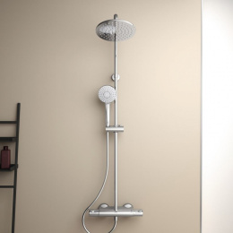 Фото Душевая система с термостатическим смесителем Ideal Standard A7230AA