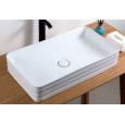 Раковина 65 см BelBagno (BB1408) прямоугольная, санфаянс