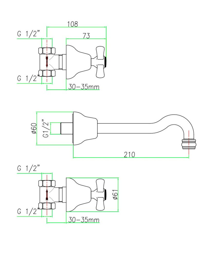 Фото Смеситель для раковины Webert Armony AM750404010
