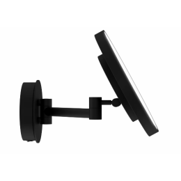 Косметическое зеркало Decor Walther Round (0122460), с подсветкой, черный матовый