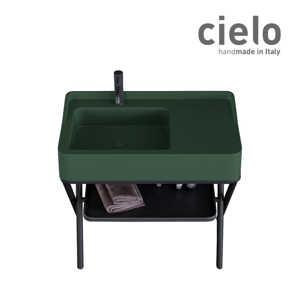 Ceramica CIELO Siwa SWLA MU - Раковина для ванной комнаты 90*50 см (Muschio)