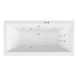 Фото Excellent Pryzmat Slim WAEX.PRY16S.LINE Ванна 160x75 "LINE" (хром)