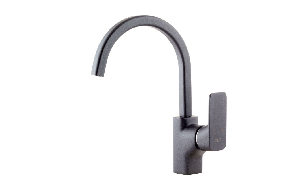 Фото Смеситель для кухни D&K Berlin.(DA1432420) высокий антрацит