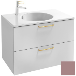 Фото Тумба под раковину Jacob Delafon Odeon Rive Gauche 70 см, EB2521-RX-G1B, цвет нежно-розовый глянцевы