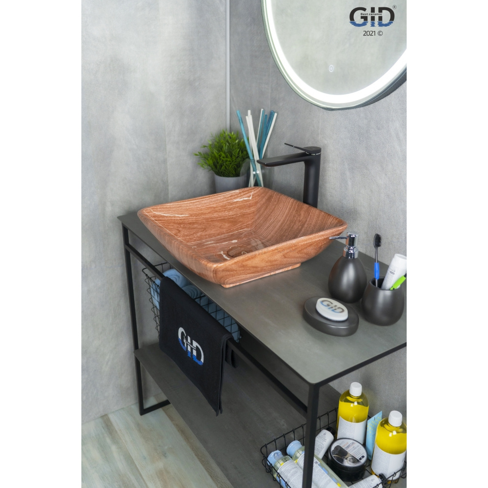 Раковина накладная Gid Mnc180