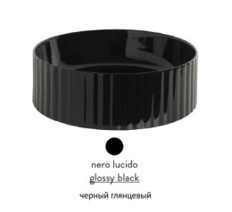 Фото Раковина накладная 44 см ArtCeram Millerighe (OSL010 03 00) черный