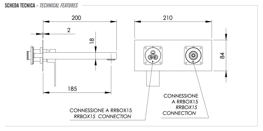 Фото Смеситель для раковины Remer Q-Design QD15KB