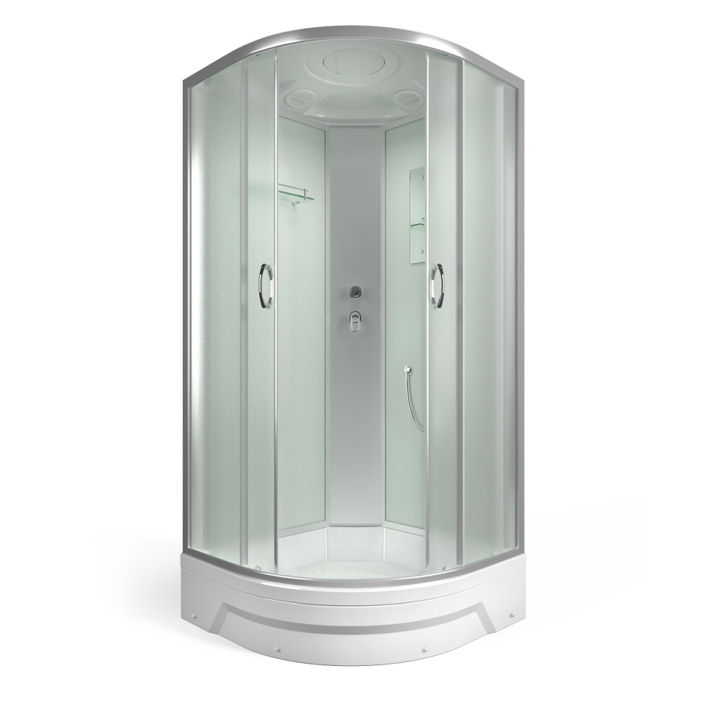 Душевая кабина 90x90x226 Erlit (ER350926-C3-RUS) , Поддон средний