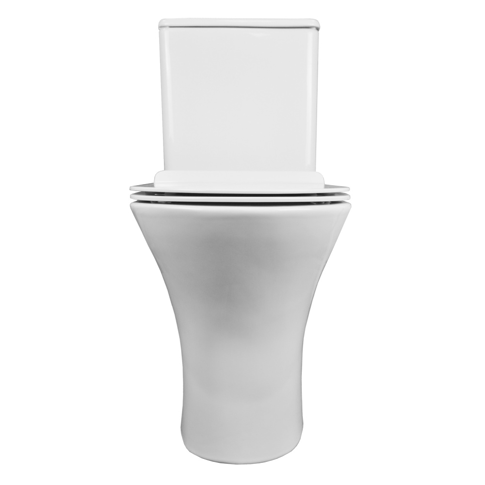 Фото Унитаз-компакт Azario FRETTA ROUND (AZ-1038A) Белый