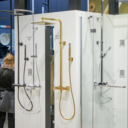 Фото Душевая система Paini Dax-DaxR 84PJ689TH золото