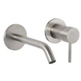 Фото FIMA Carlo Frattini Spillo Steel F3081X8INOX Смеситель для раковины