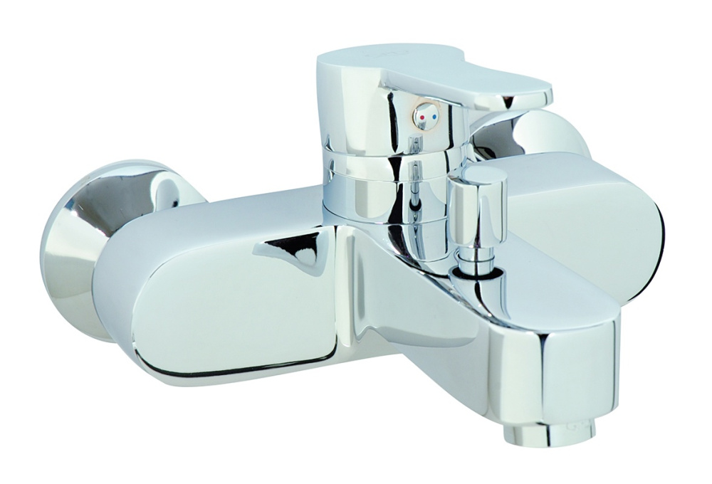 Фото Смеситель GPD Nova MBB35, для ванны и душа, хром