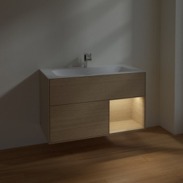 Villeroy Boch Finion F040PCPC Тумба под раковину 996х498 мм (oak veneer/oak veneer)
