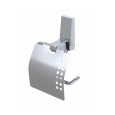 Держатель туалетной бумаги с крышкой WasserKRAFT Lopau K-6025, хром