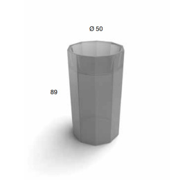 Фото Antonio Lupi Vitreo VITREO Ocra/cr Раковина напольная, без отв. под смеситель, слив в пол, цвет: Ocr