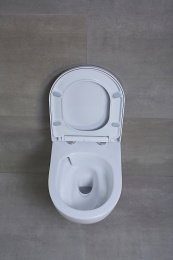 Унитаз beWash Bogen 88393201 подвесной Белый глянцевый с сиденьем Микролифт