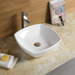 Раковина накладная Azario  (AZ-2076 SP) Белый