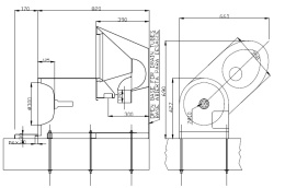 Туалет из нержавеющей стали с умывальником COMBI антивандальный правый