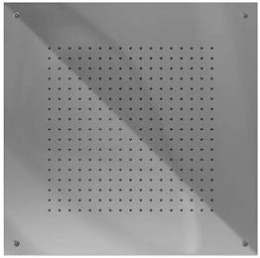 Фото Верхний душ Graffio KINGS KI412IX, хром