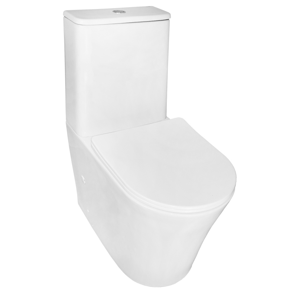 Унитаз-компакт Azario ANTEO ROUND (AZ-1219A) Белый