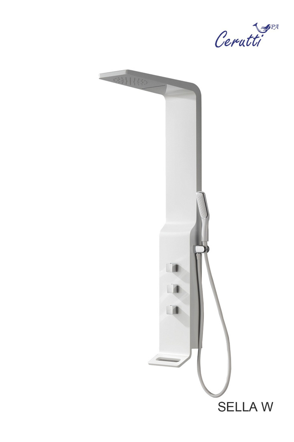 Фото Душевая панель Ceruttispa Sella W CT8988 цвет белый