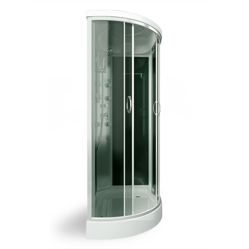 Душевая кабина 120x80x215 Erlit (ER4512PR-C4-RUS) , Поддон низкий