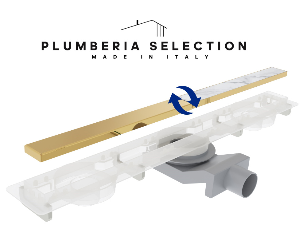 Душевой трап Plumberia Selection PSM MODULAR PSM80OR