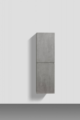 Шкаф-пенал подвесной BelBagno Luce LUCE-1700-2A-SC-SCM, 40 х 30 х 170 см, цвет серый