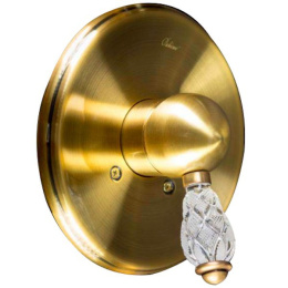 Смеситель встроенный Boheme Crystal (305-CRST) бронза