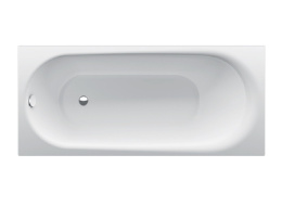 Ванна стальная Bette Comodo 1251-000 180 х 80 х 45 см с шумоизоляцией, белая