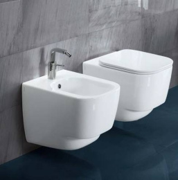 Фото Биде подвесное Hatria Fusion (YXJ801) белый