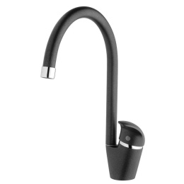 Фото Смеситель для кухни Paini Sicily 6344570PNLMKM черный