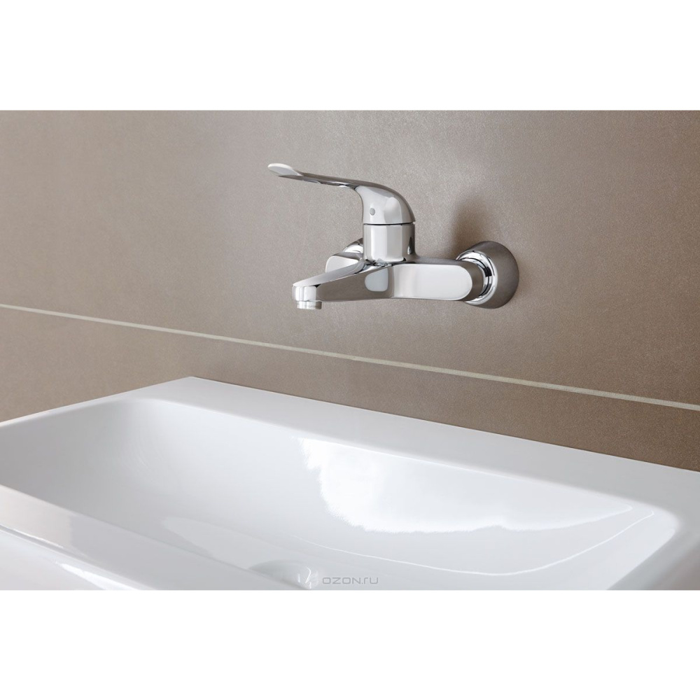 Grohe Euroeco Special 32768000 Смеситель для раковины, настенный