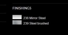 Верхний душ Gessi Colour Quadro (32923#238) сталь полированная