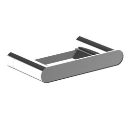 Фото Мыльница металлическая Nofer Verona глянцевая 16875.B