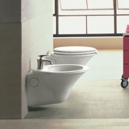 Фото Биде подвесное Hatria Sculture (Y0BF01) белый