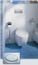 Geberit Twist 115.780.21.1 Накладная панель для унитаза (хром)