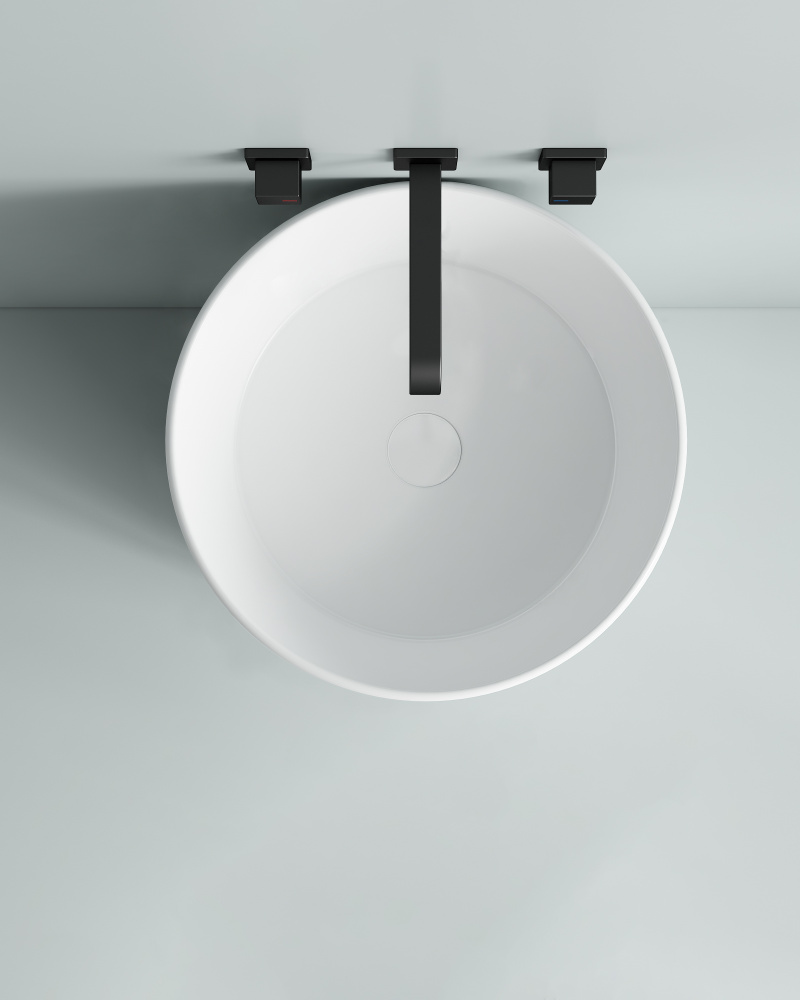 Фото Раковина напольная SantiLine (SL-4014) белый