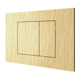 Фото Клавиша двойная Almar WC Plate (E330001.HB) латунь