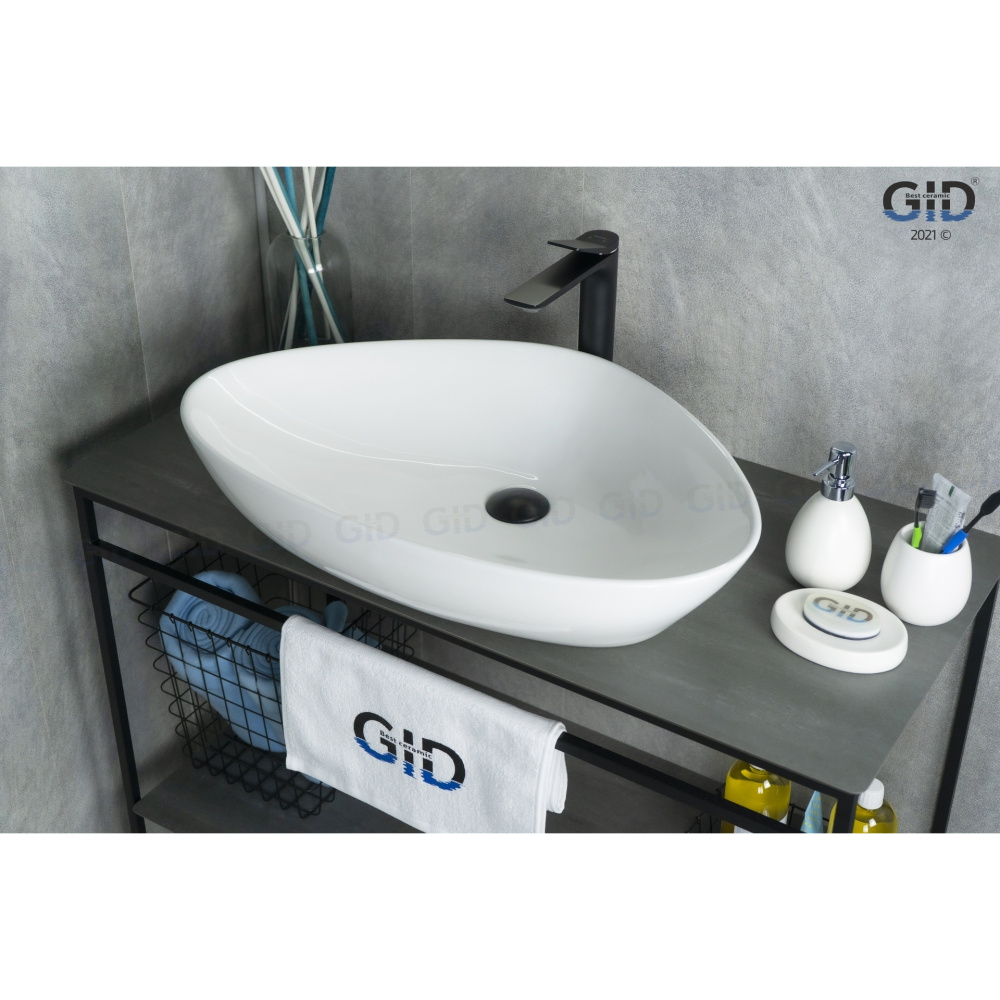 Раковина накладная Gid N9062