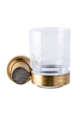 Фото Стакан для зубных щеток Boheme Royal Cristal (10924-BR-B)