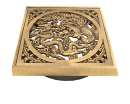 Фото Решетка для трапа Bronze de Luxe (21986) бронза