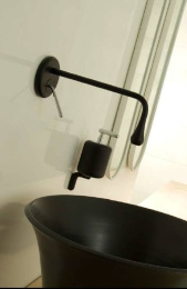 Дозатор жидкого мыла Gessi Goccia (38014#031) черный, хром