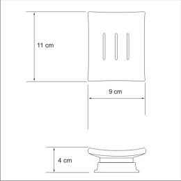 Мыльница WasserKRAFT AMPER 5429