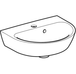 Раковина Geberit Renova 500.375.01.1, 45 х 36 см, белая