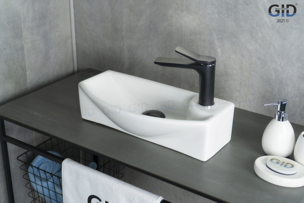 Фото Раковина подвесная Gid 7946L (Чаша слева)