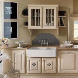 Фото Kerasan Hannah OXFORDSHIRE 543101 Раковина керамическая кухонная 1003x470x254 мм, без отверстия под 