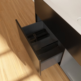 Villeroy Boch Finion F040GKPD Тумба под раковину 996х498 мм (anthracite matt/black matt)