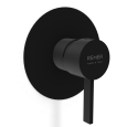Смеситель для душа Remer Metrica MC30LNO, черный матовый